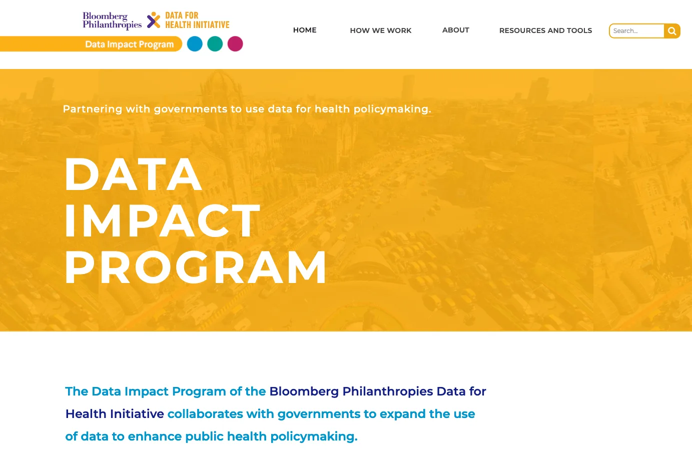 Data Impact Program