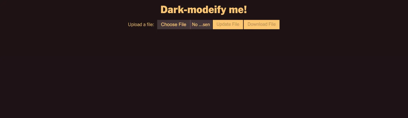 Darkmodeify Me (Beta)
